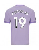 Moške Nogometnih dresov Brighton Charalampos Kostoulas #19 Gostujoči 2025-26 Kratki rokavi Moške Nogometnih dresov Brighton Charalampos Kostoulas #19 Gostujoči 2025-26 Kratki rokavi